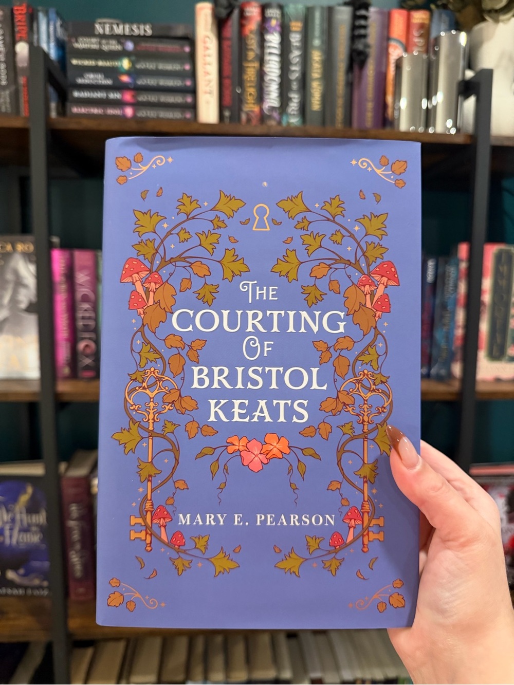 Fairyloot: The Courting of Bristol Keats - Mary E. Pearson—HC with Sprayed Edges